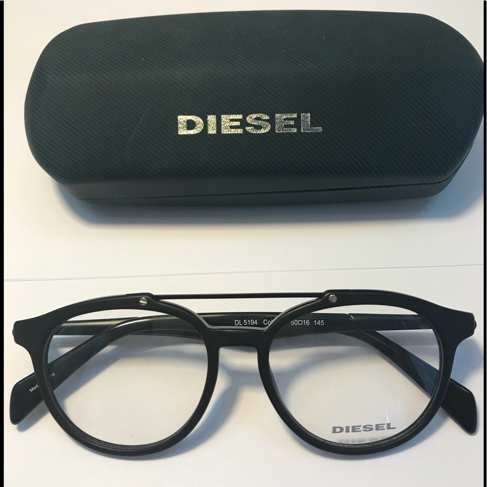 Brand New Diesel Glasses with Case.